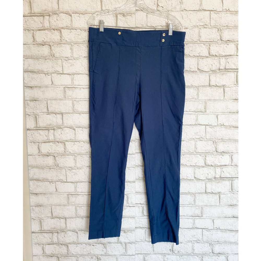 Anne Klein High Rise Sailor Pant Trouser Size 12